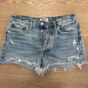 AGOLDE denim shorts